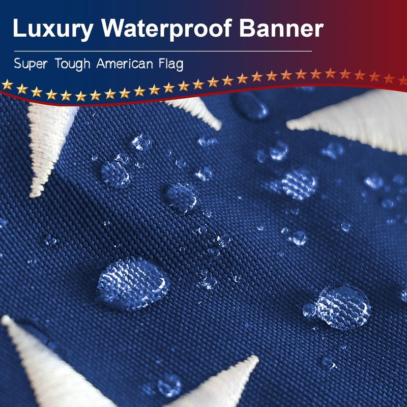 FITEAN American Flags For Outside 4x6FT Tear Proof USA Outdoor Heavy Duty American Flags,High Wind Resistant US Flag for Outside Use,Premium United States Flag for Home and Patio - Image 4